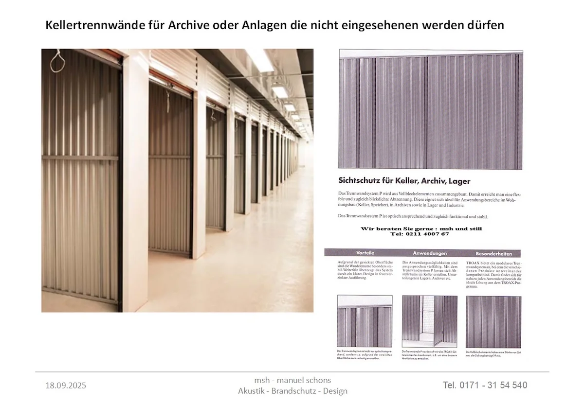 MSH Schons Bündel Lamellendecken